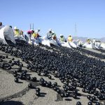 リンゴの大きさのプラスチックボールが水不足を救う