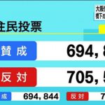 大阪都構想実現に向けた住民投票は反対多数で完敗！ 橋下徹市長は引退表明