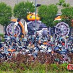 ハーレー・ダビッドソン国内展開１０周年記念イベントが開催！ ５５０台のハーレーが街を駆け巡る！ 海外「ギャングの集団にしか見えん」